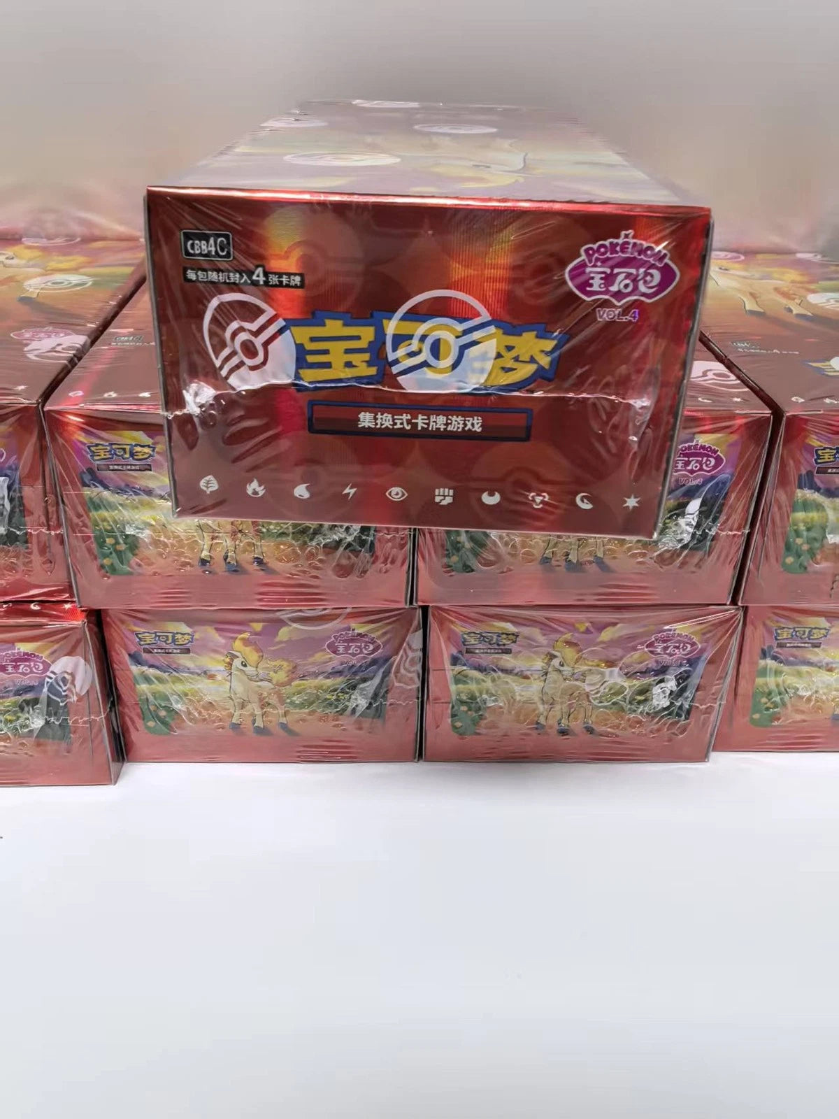Break from Case Pokemon Chinese 2026 CBB4C Gem Pack Vol.4 Sealed Booster Box NEW