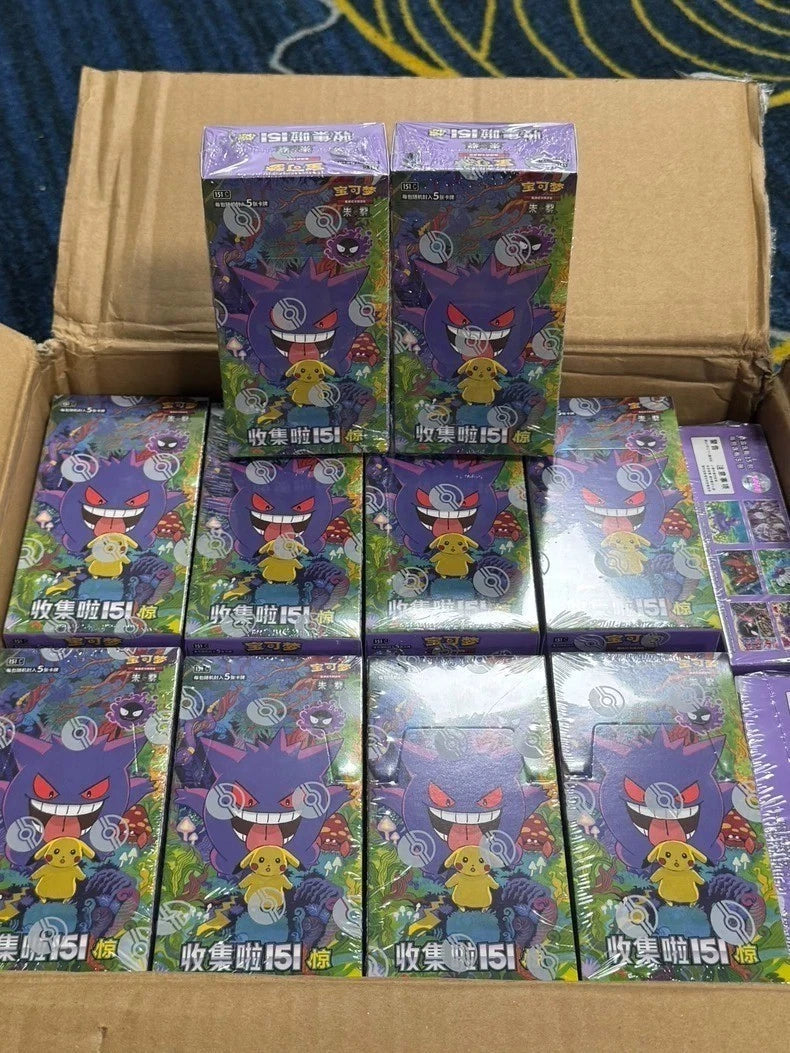 Pokemon TCG S-Chinese Collection Card 151C 3.0 Surprise Slim Booster Box