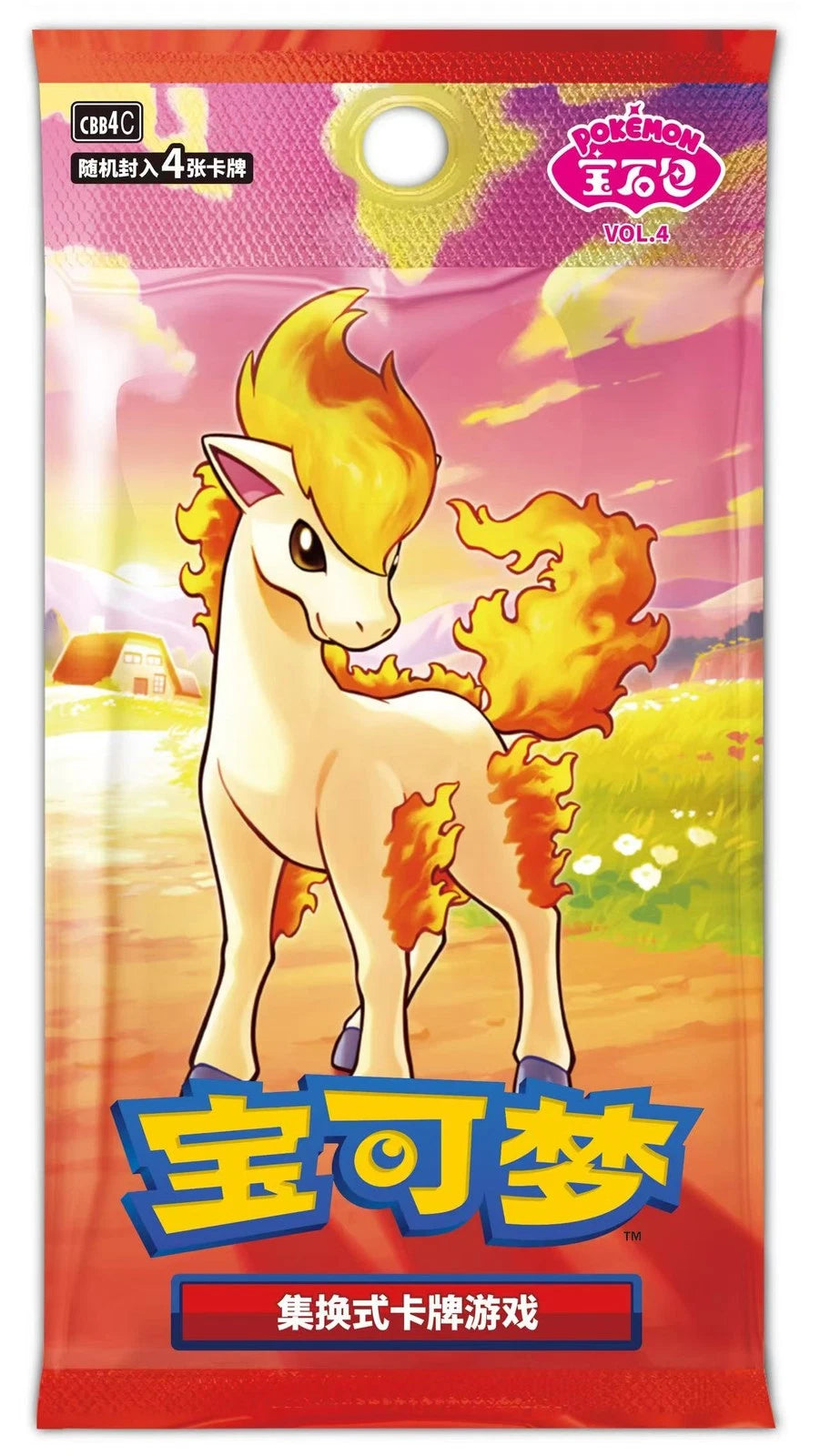 Break from Case Pokemon Chinese 2026 CBB4C Gem Pack Vol.4 Sealed Booster Box NEW