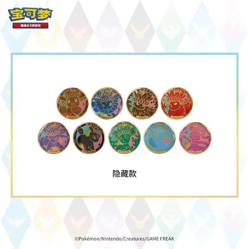 Chinese Pokemon 2026 Scarlet &amp; Violet Sealed Eeveelution Badge Set Case (10 Box)