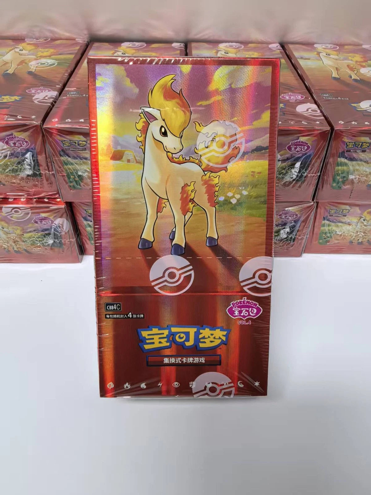 Break from Case Pokemon Chinese 2026 CBB4C Gem Pack Vol.4 Sealed Booster Box NEW
