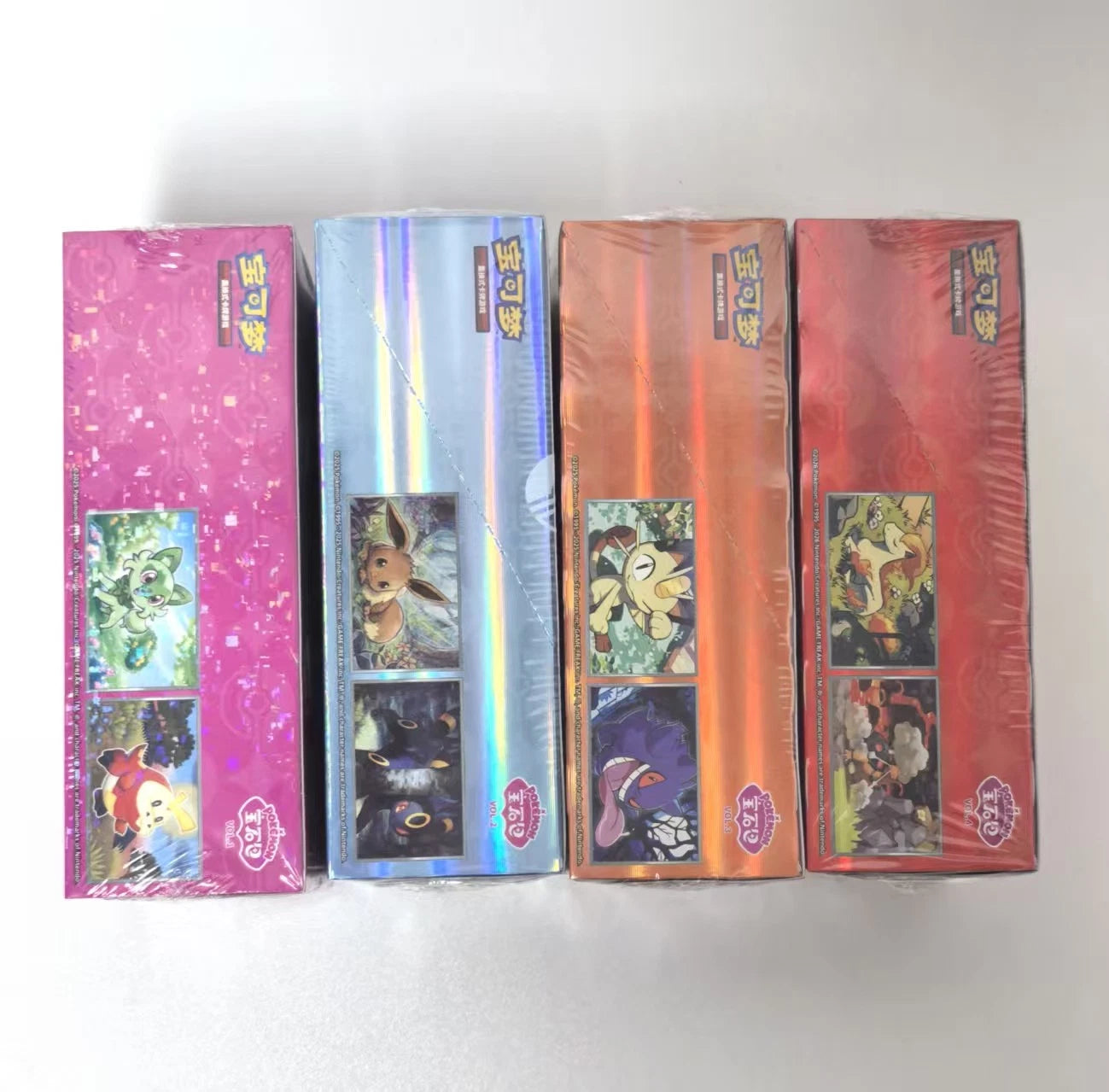 Pokemon S-Chinese Gem Pack Vol.1 Vol.2 Vol.3 Vol.4 Booster Box 4 Box Set Sealed