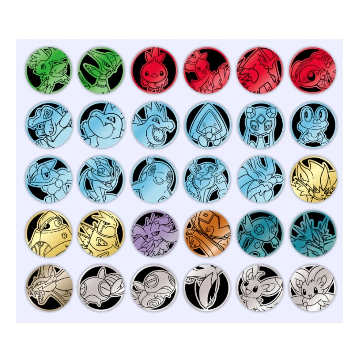 Pokemon Chinese Scarlet&amp;Violet CSV7C Blade Awakened Coin Set Sealed Box IN STOCK