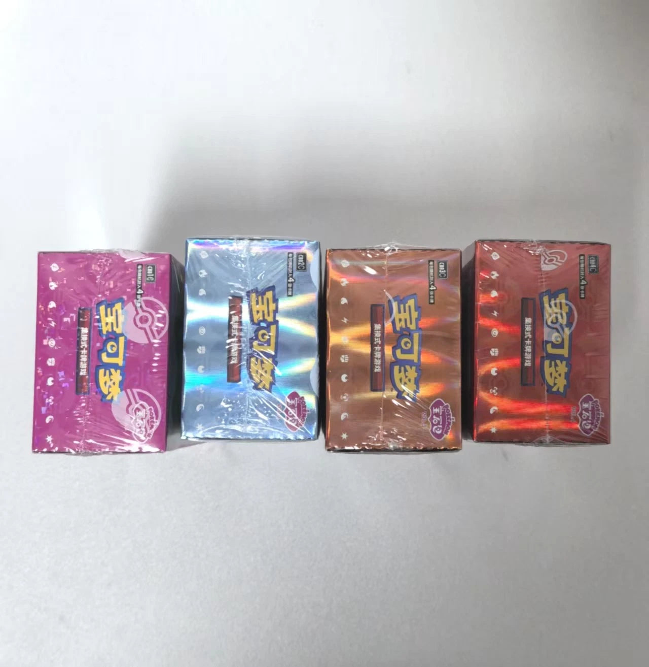 Pokemon S-Chinese Gem Pack Vol.1 Vol.2 Vol.3 Vol.4 Booster Box 4 Box Set Sealed
