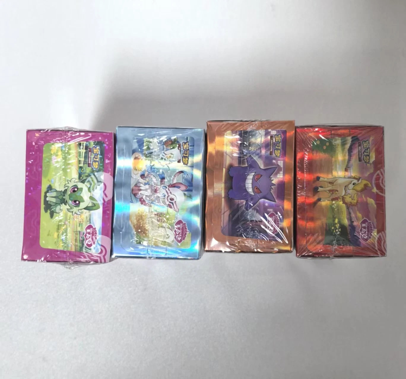 Pokemon S-Chinese Gem Pack Vol.1 Vol.2 Vol.3 Vol.4 Booster Box 4 Box Set Sealed