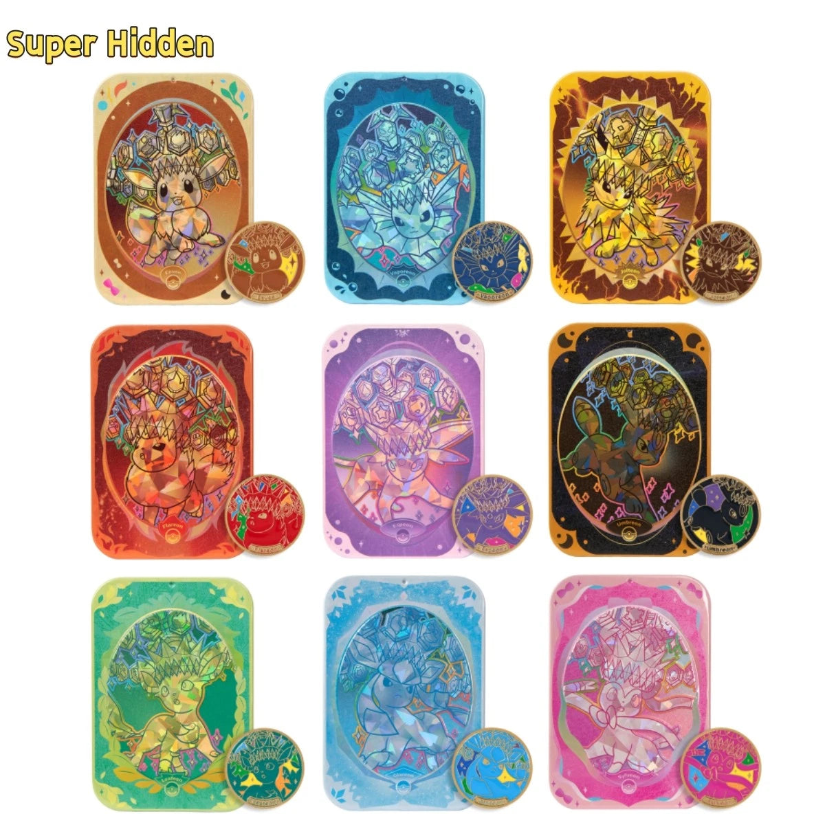 IN STOCK Pokémon Chinese Eeveelution collection Gift Box Scarlet &amp; Violet Random